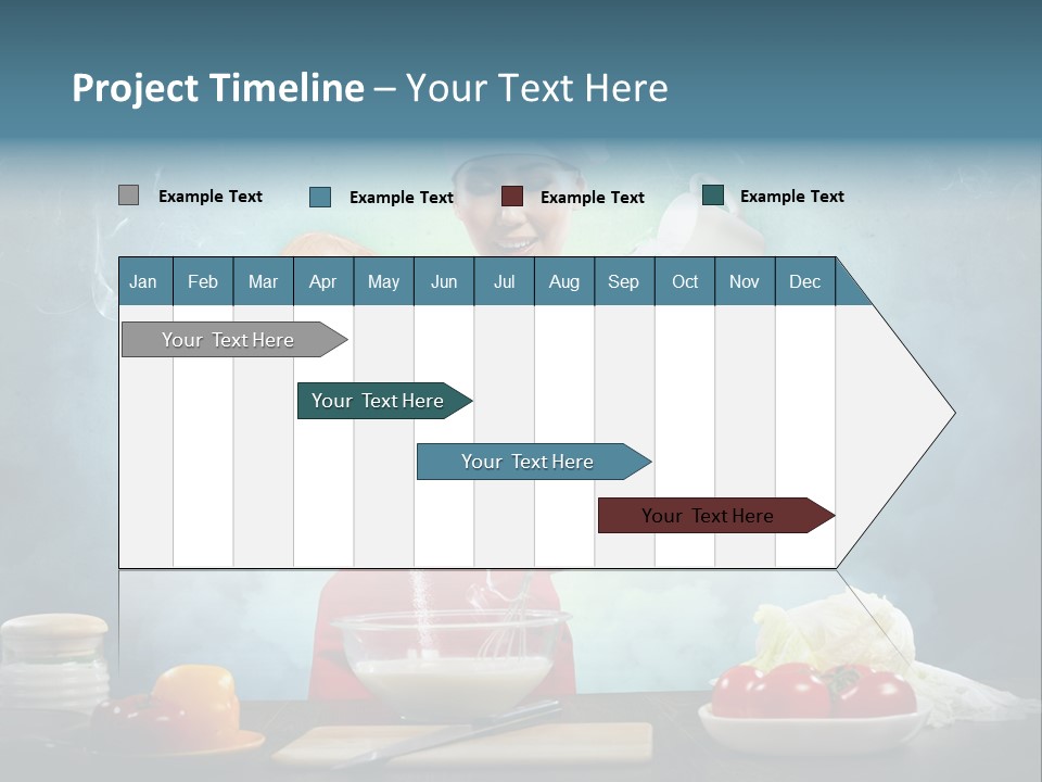 Chef Apron Pepper PowerPoint Template