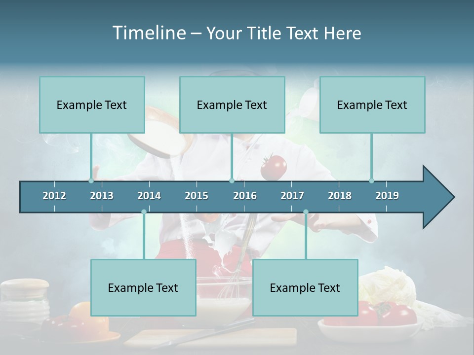 Chef Apron Pepper PowerPoint Template