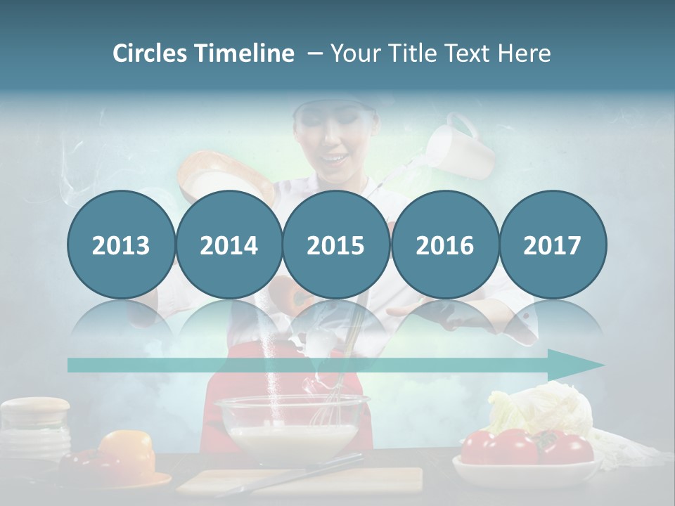 Chef Apron Pepper PowerPoint Template