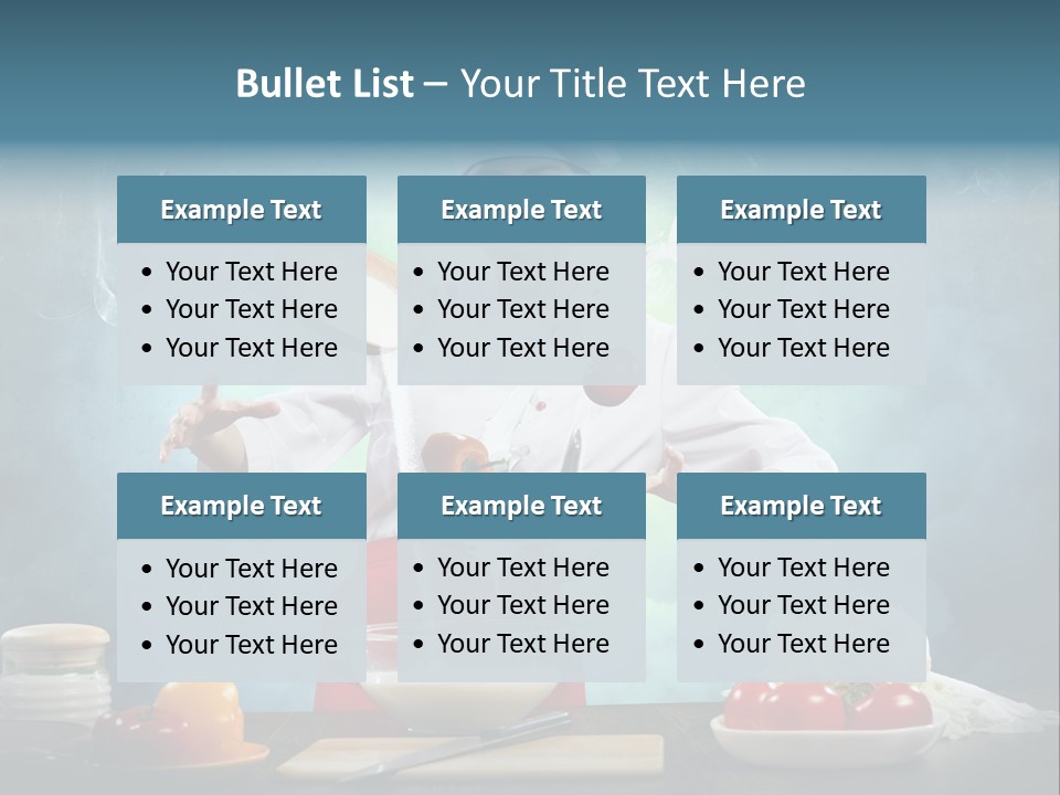 Chef Apron Pepper PowerPoint Template