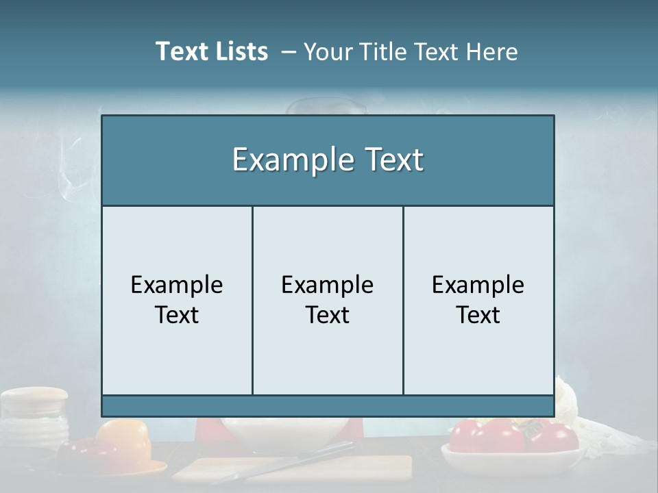 Chef Apron Pepper PowerPoint Template