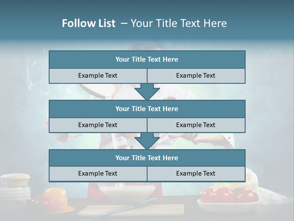 Chef Apron Pepper PowerPoint Template