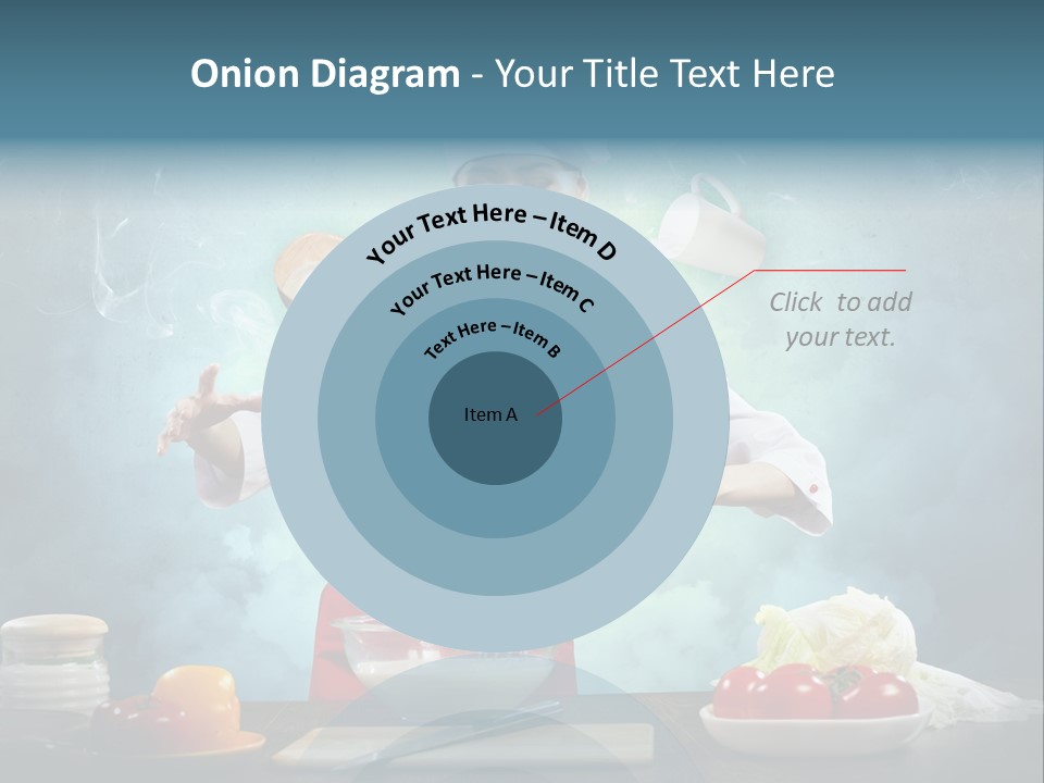 Chef Apron Pepper PowerPoint Template