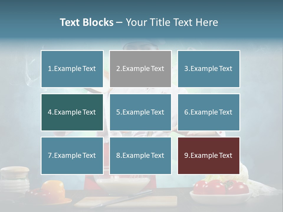 Chef Apron Pepper PowerPoint Template