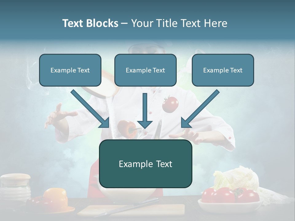 Chef Apron Pepper PowerPoint Template