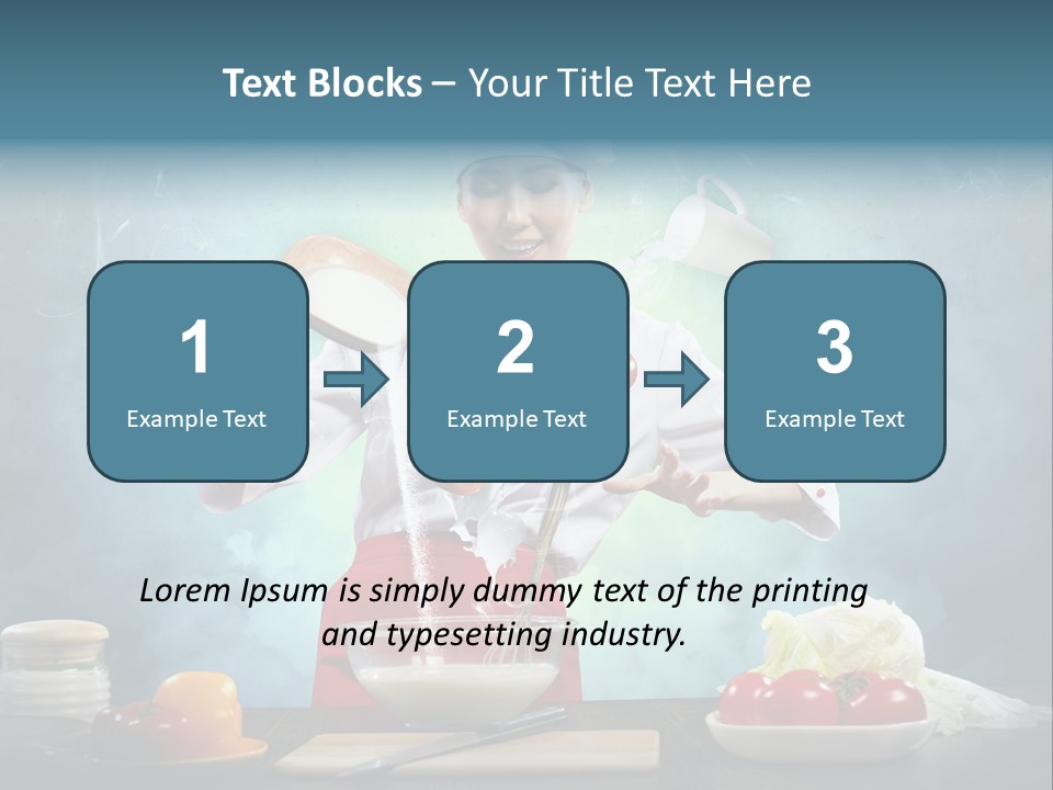 Chef Apron Pepper PowerPoint Template