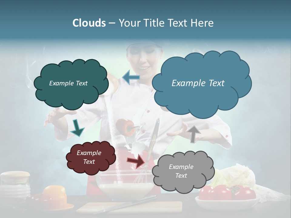 Chef Apron Pepper PowerPoint Template