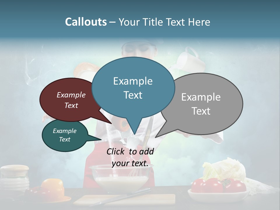 Chef Apron Pepper PowerPoint Template