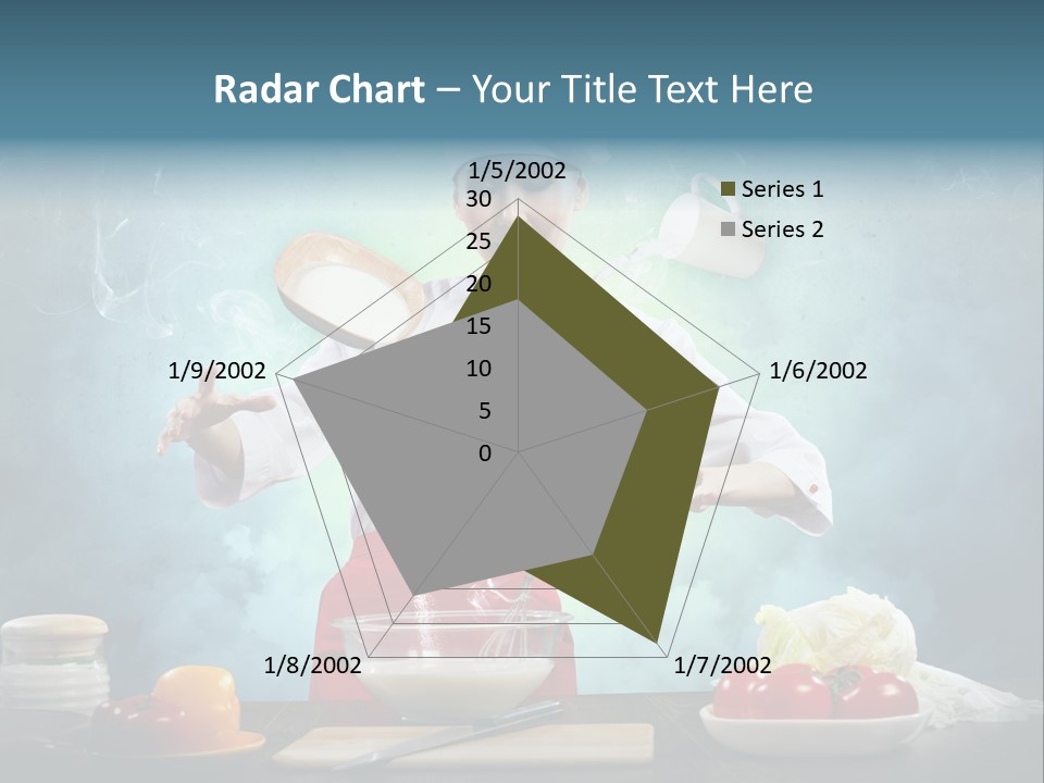 Chef Apron Pepper PowerPoint Template