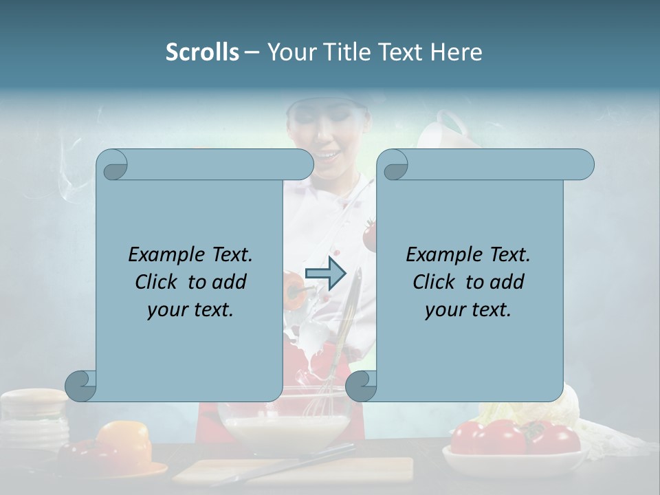 Chef Apron Pepper PowerPoint Template