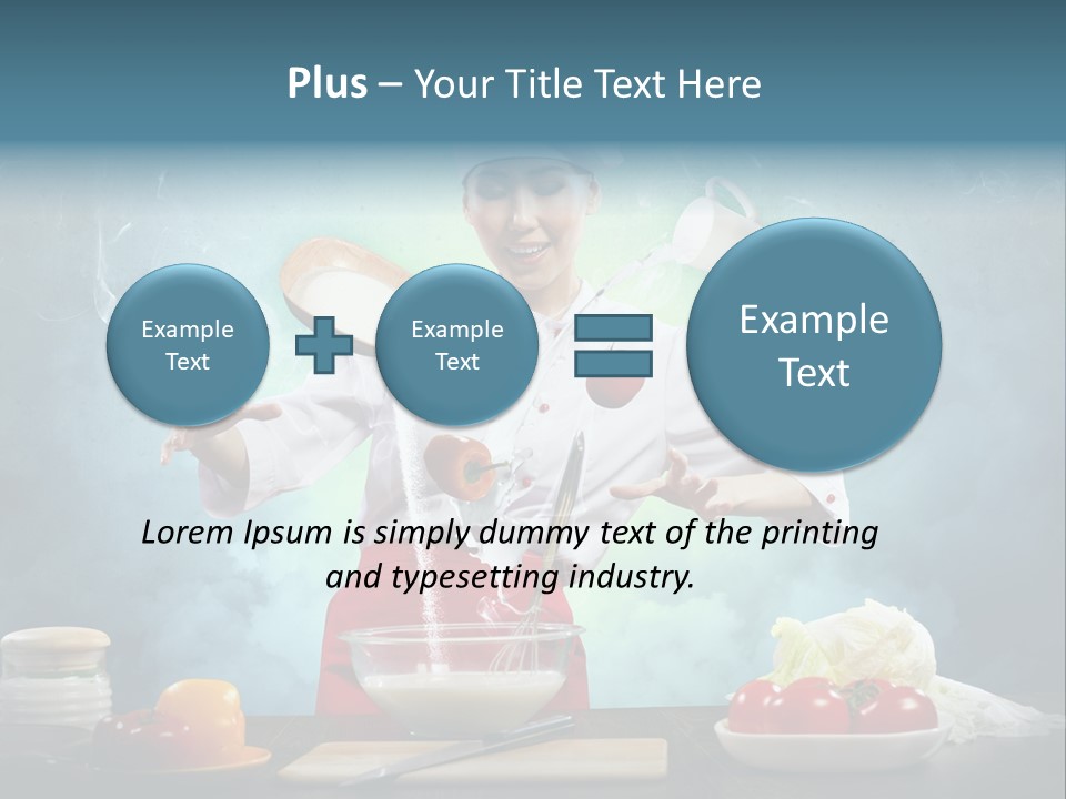 Chef Apron Pepper PowerPoint Template