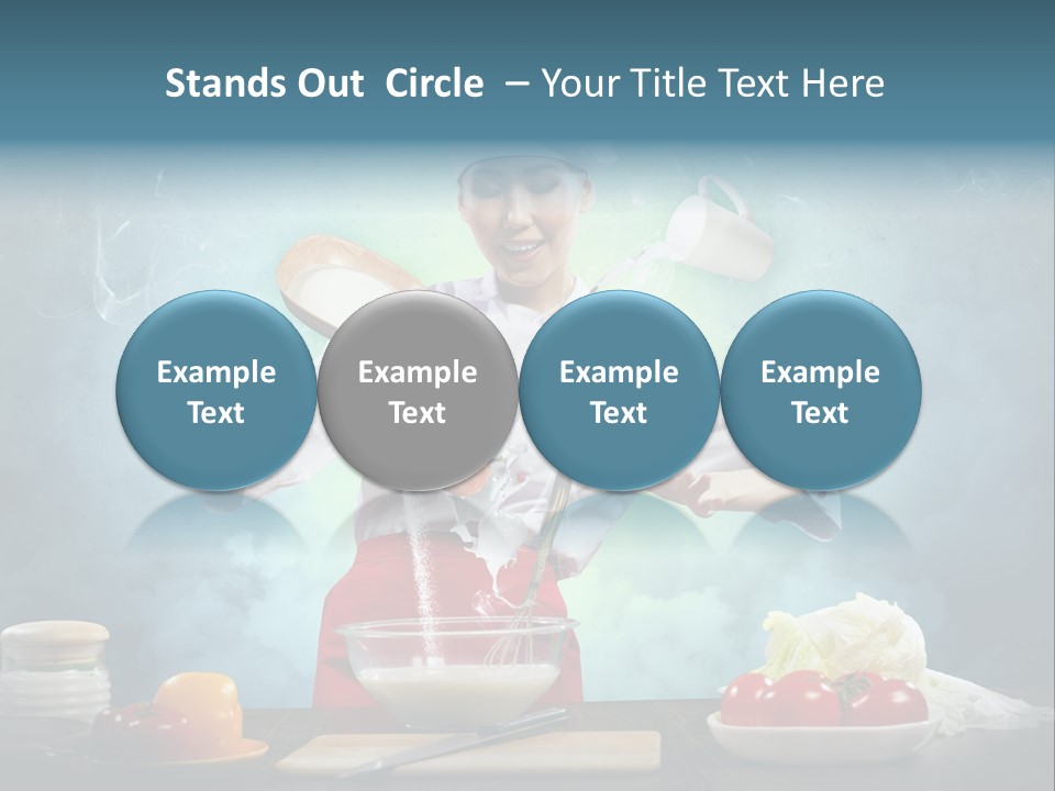 Chef Apron Pepper PowerPoint Template