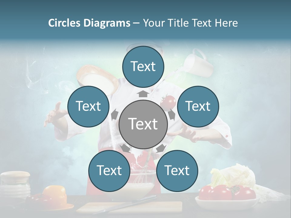 Chef Apron Pepper PowerPoint Template