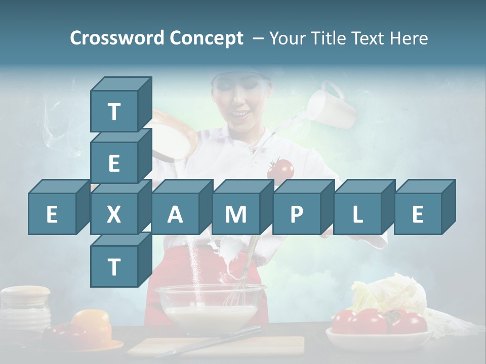 Chef Apron Pepper PowerPoint Template