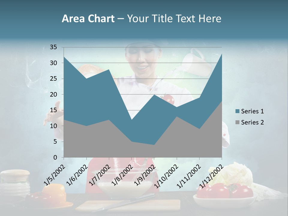 Chef Apron Pepper PowerPoint Template