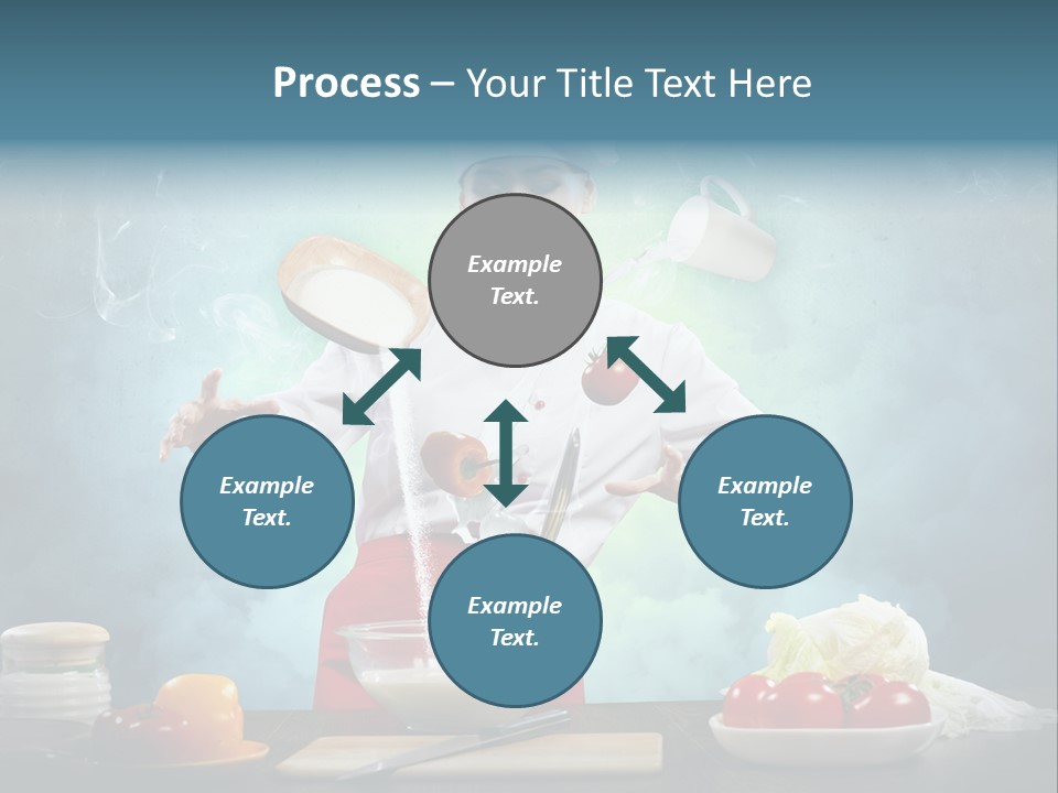 Chef Apron Pepper PowerPoint Template