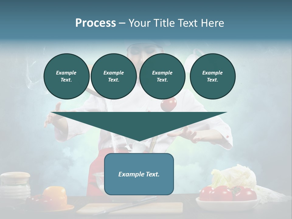 Chef Apron Pepper PowerPoint Template