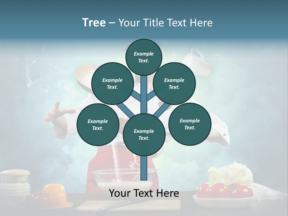 Chef Apron Pepper PowerPoint Template