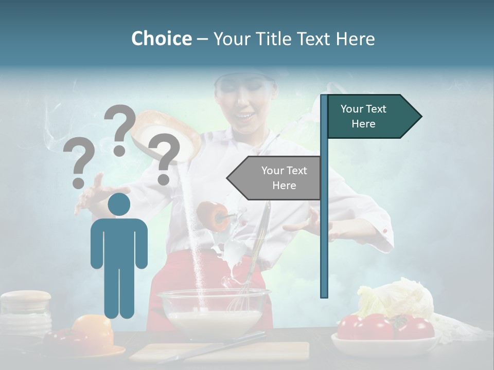 Chef Apron Pepper PowerPoint Template