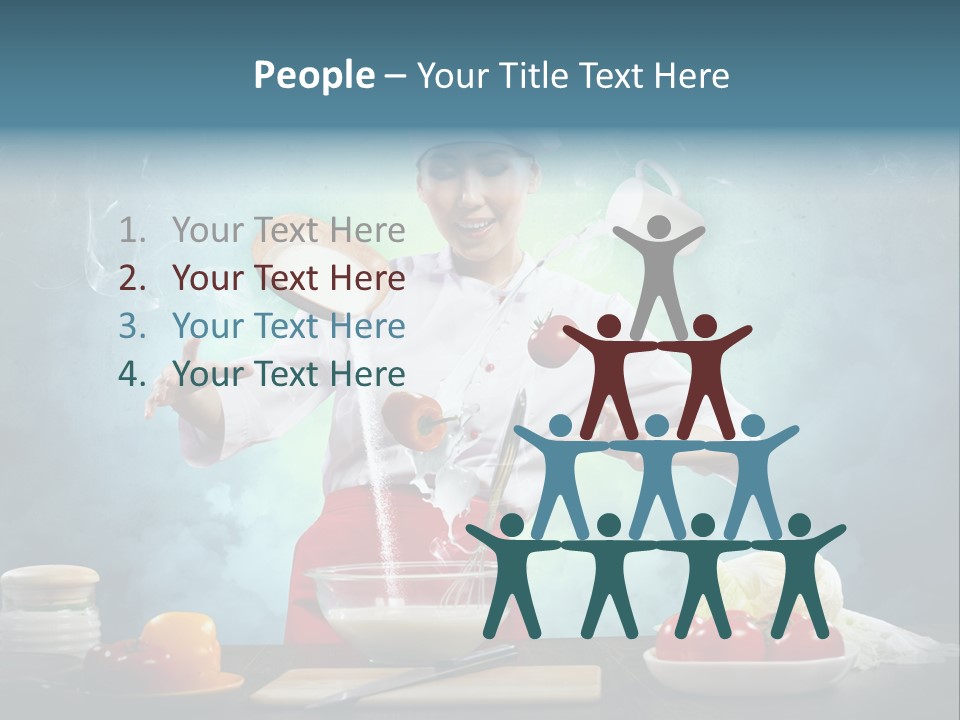 Chef Apron Pepper PowerPoint Template