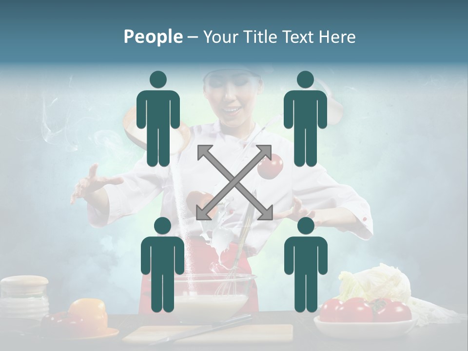 Chef Apron Pepper PowerPoint Template