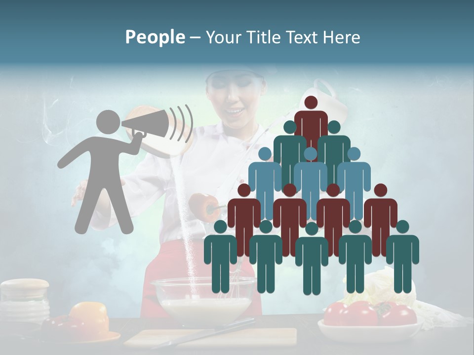 Chef Apron Pepper PowerPoint Template