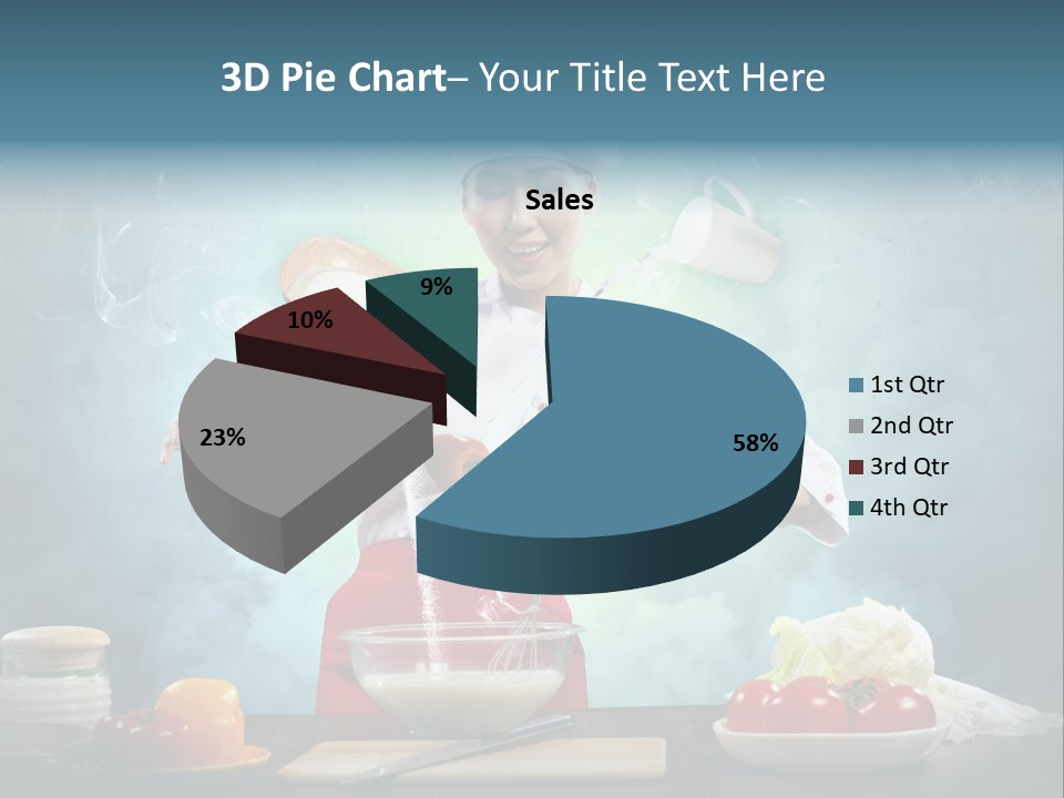 Chef Apron Pepper PowerPoint Template