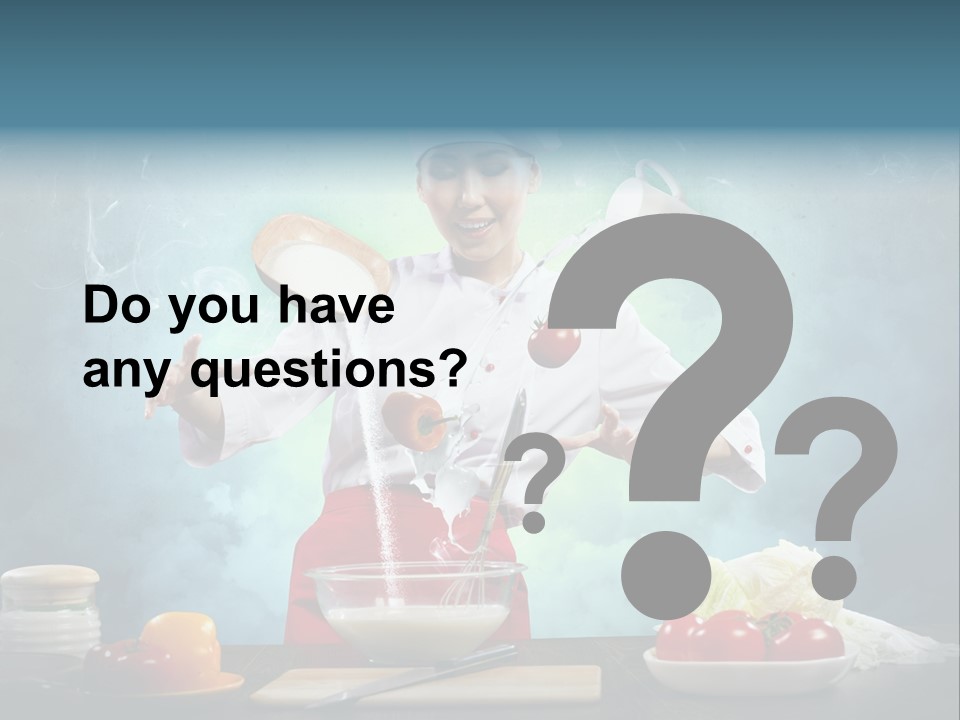 Chef Apron Pepper PowerPoint Template