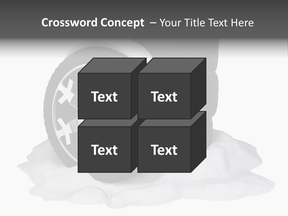 Silver White Water PowerPoint Template