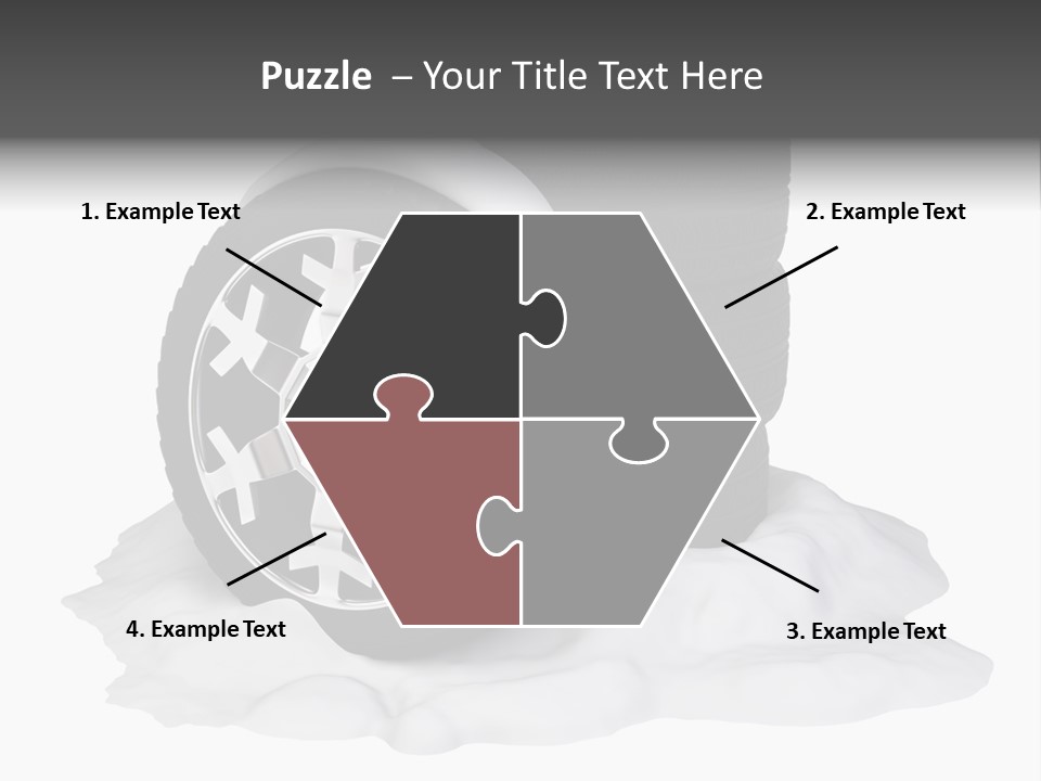 Silver White Water PowerPoint Template