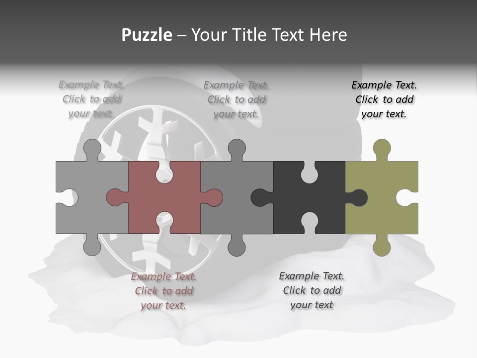 Silver White Water PowerPoint Template