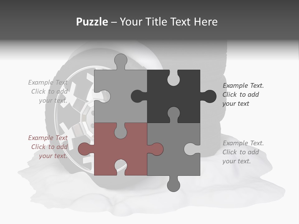 Silver White Water PowerPoint Template