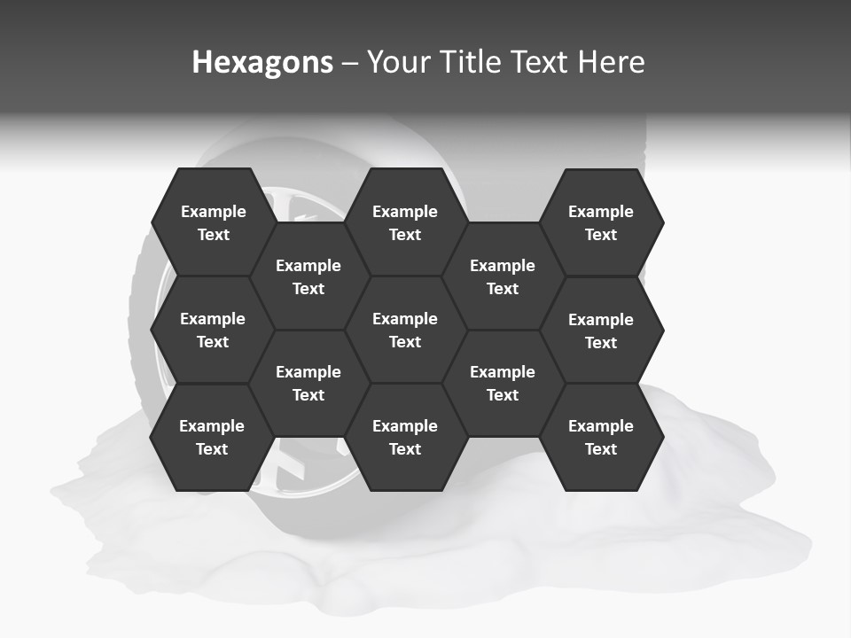 Silver White Water PowerPoint Template