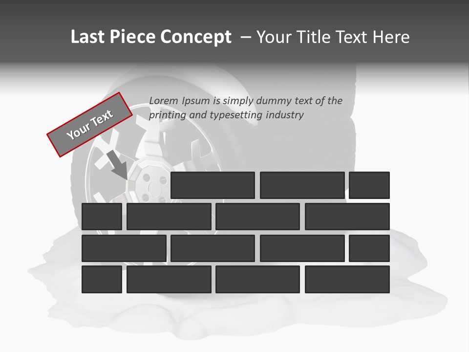 Silver White Water PowerPoint Template
