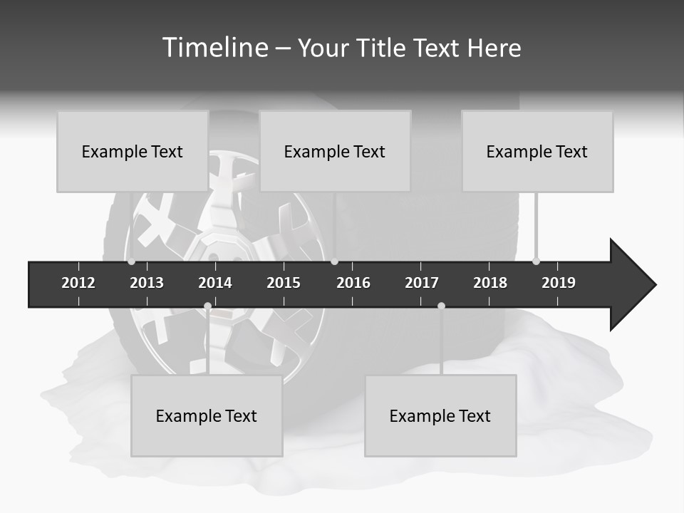 Silver White Water PowerPoint Template