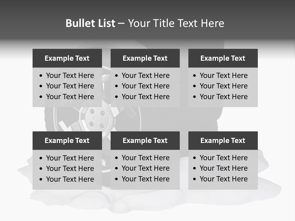 Silver White Water PowerPoint Template