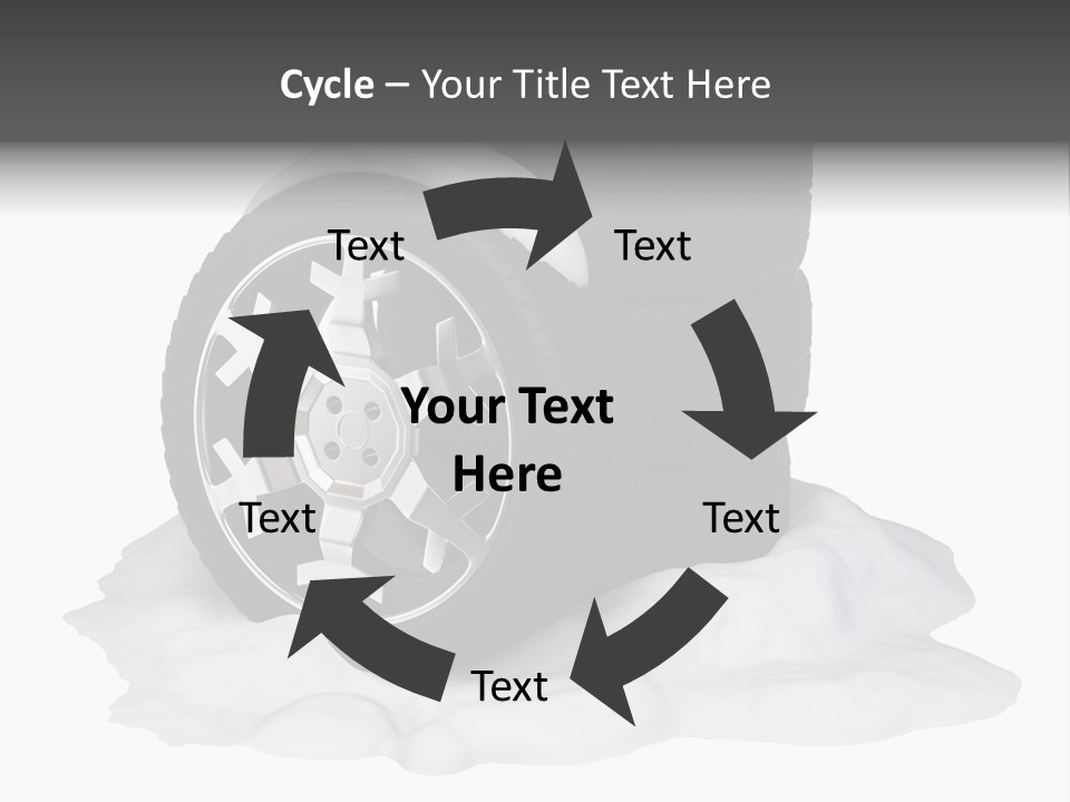 Silver White Water PowerPoint Template