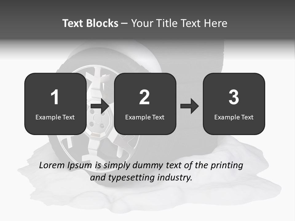 Silver White Water PowerPoint Template