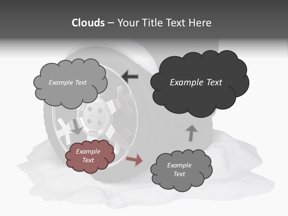 Silver White Water PowerPoint Template