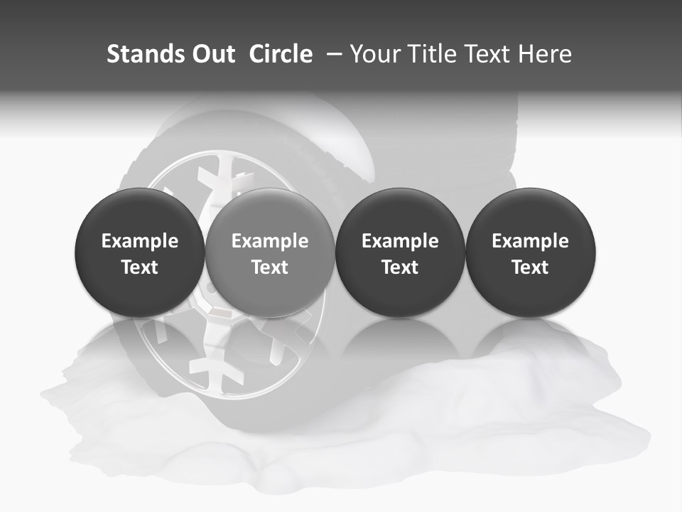 Silver White Water PowerPoint Template