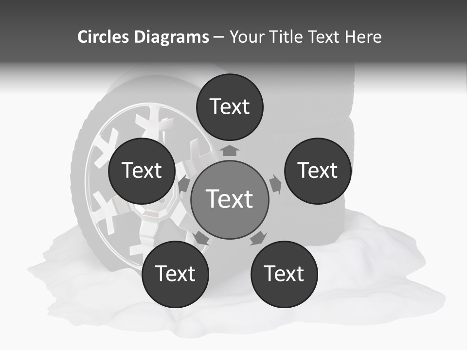 Silver White Water PowerPoint Template