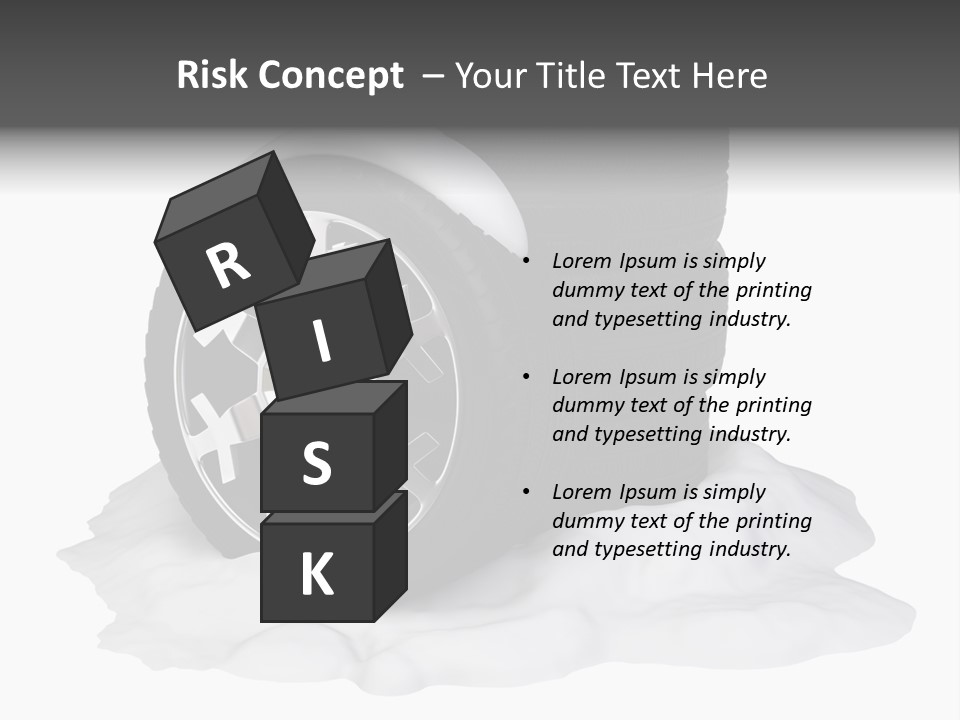 Silver White Water PowerPoint Template