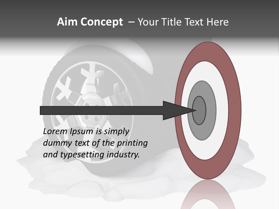 Silver White Water PowerPoint Template