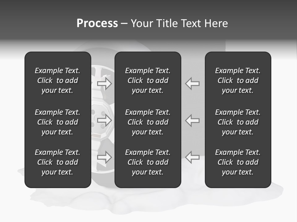 Silver White Water PowerPoint Template