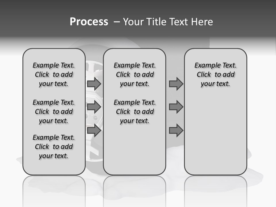 Silver White Water PowerPoint Template