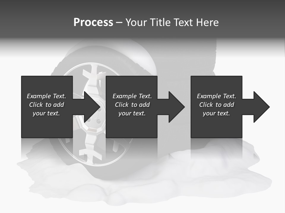 Silver White Water PowerPoint Template