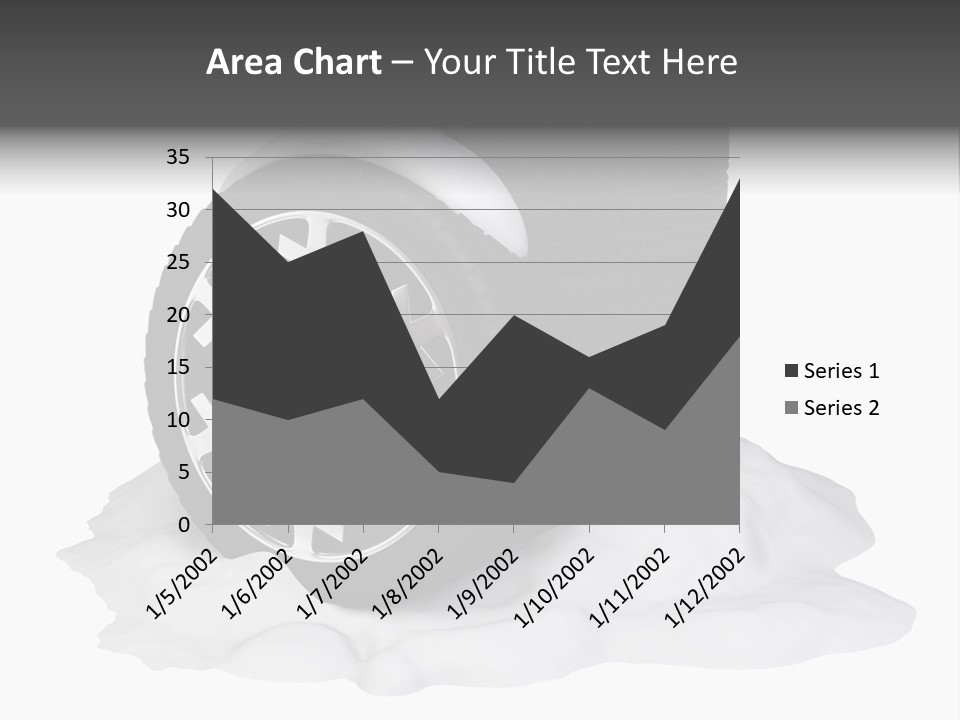 Silver White Water PowerPoint Template
