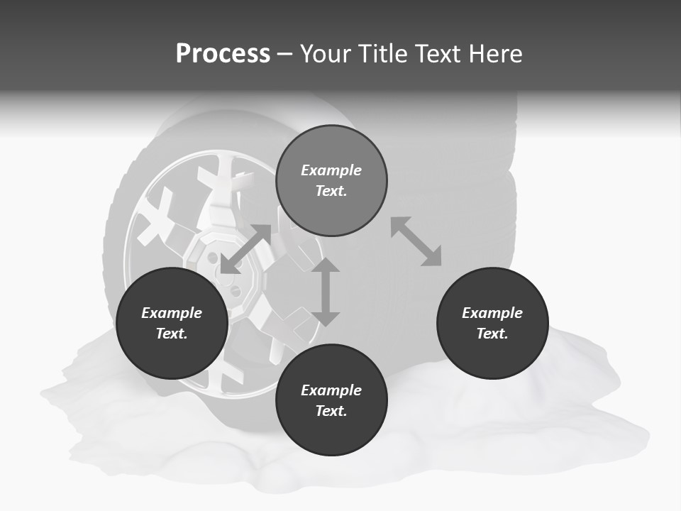 Silver White Water PowerPoint Template