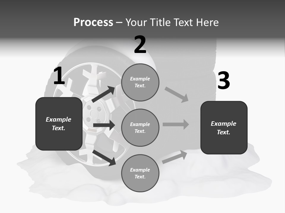 Silver White Water PowerPoint Template
