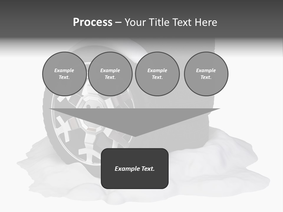 Silver White Water PowerPoint Template